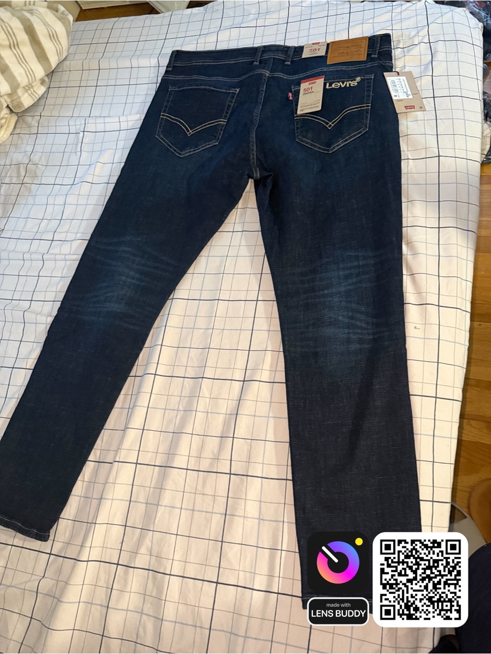 Levi's 501 Slim Taper Jeans - Black